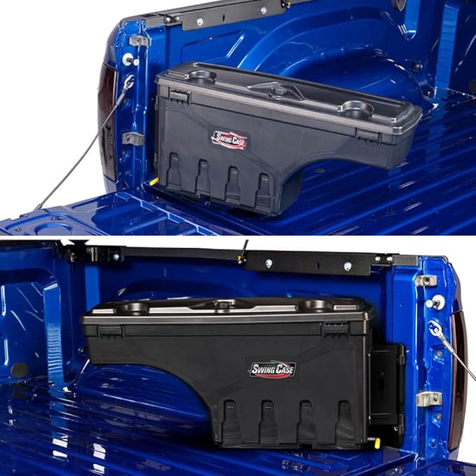 RealTruck UnderCover SwingCase Truck Bed Storage Box | SC100D | Fits 2007 - 2019 Chevy/GMC Silverado/Sierra 2500/3500HD Drivers Side