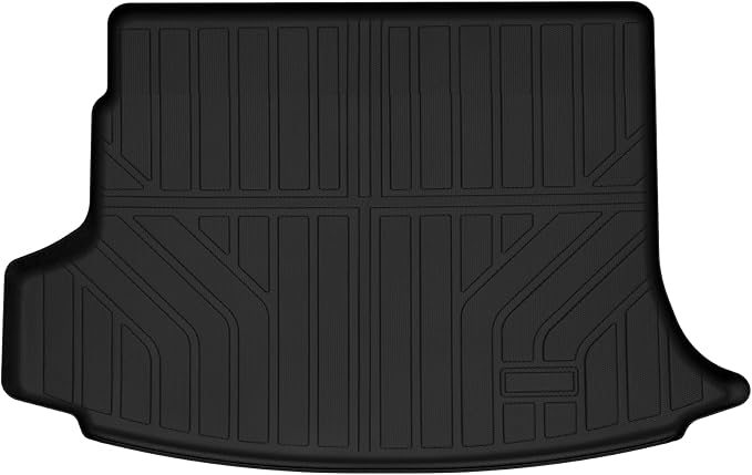 Auxko All Weather Cargo Mat Fit for Buick Envision 2021-2025 2026 TPE Cargo Liner Accessories All Season Odorless Anti-Slip Trunk Mat Black