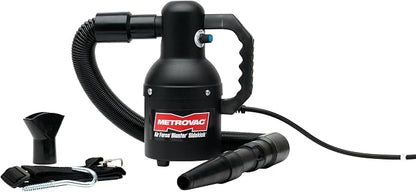 METROVAC - Air Force Sidekick Industrial - Model SK-1-INDV - Handheld Car Air Blower Good for Car Detailing - Variable Speed Control Electric Duster for Removing Dust & Debris from Clothes - 120V