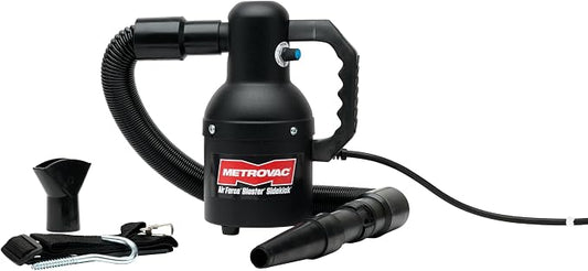 METROVAC - Air Force Sidekick Industrial - Model SK-1-INDV - Handheld Car Air Blower Good for Car Detailing - Variable Speed Control Electric Duster for Removing Dust & Debris from Clothes - 120V