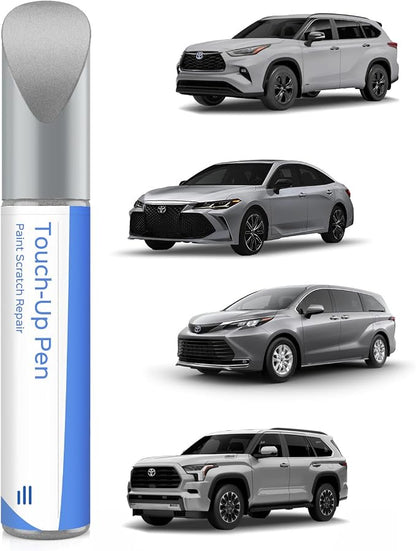 1J9 Celestial Silver Metallic Touch Up Paint Compatible with Toyota Exact Match Chips and Nicks Touch Up