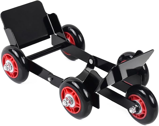 High Strength Motorcycle Relocation Tool for Narrow Areas Quick Relocation and Tire Emergencies Easy Handling & Storage