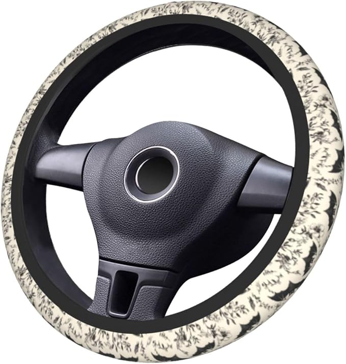 Halloween Steering Wheel Covers Non Slip Neoprene Universal 15 Inch Steering Wheel Protector Car Cover for Men Women