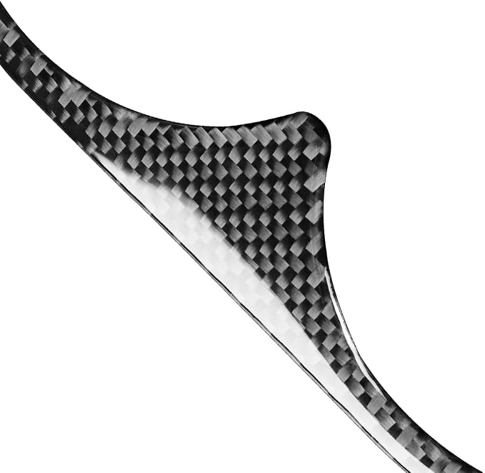 Real Premium Carbon Fiber Fit for Chevy Silverado/GMC Sierra 1500 2014-2018 for 2500/3500HD 2015-2019 Car Rear Center armrest Cup Holder Panel Trim Decals Sticker Auto Interior Accessories Cover Black