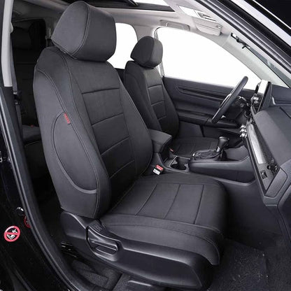 EKR CRV Seat Covers Custom Fit for Honda CRV 2015 2016 Full Set Car Seat Cover for SUV,Black Truck Seat Protectors,Neoprene (Black)