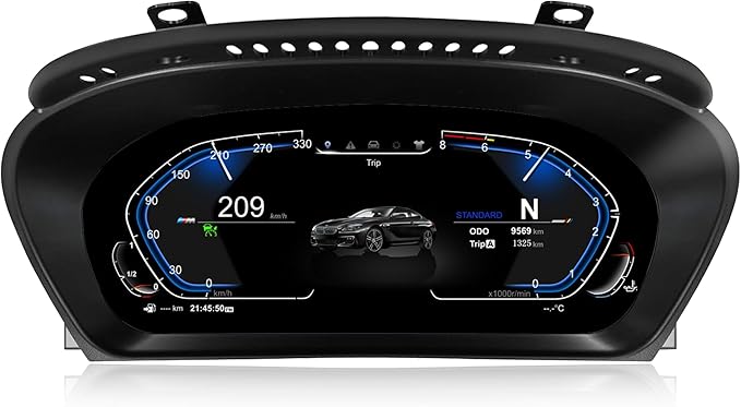 Speedometer Instrument for BMW E70 E71 2006-2013 CCC CIC，12.3 inch Linux System Original Car Information Display Digital Cluster Dashboard Screen