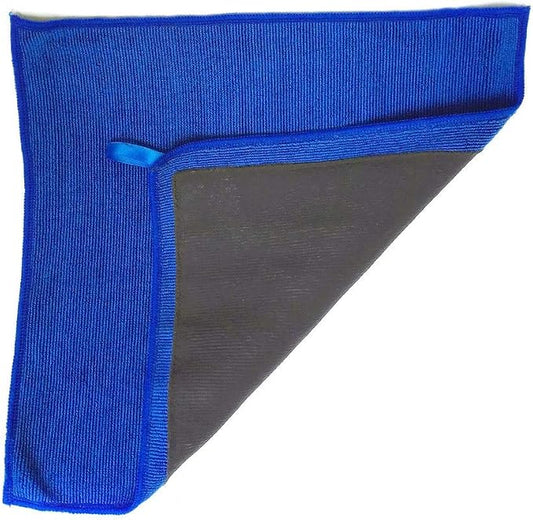 Clay Bar Towel, AutoCare Fine Grade Microfiber Clay Towel Automotive Detailing Towel for Car Detailing, Creative Gift-Blue, 1 Pack