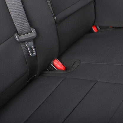 EKR Corolla Seat Covers Custom Fit for Toyota Corolla 2014 2015 2016 2017 2018 2019 L/LE Series Sedan,Leather Car Seat Cover Full Set for SUV-Neoprene(Black)