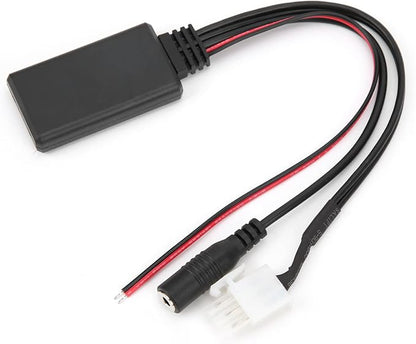 DC 12V Car Audio Cable AUX Bluetooth 5.0 Adapter, Auto Audio Adapter Replacement for Honda Goldwing GL1800