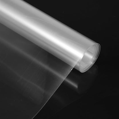X AUTOHAUX Clear Vinyl Wrap Sheet Car Paint Protection Film Cover Decal Scratch Resistant Self Adhesive Sticker Universal 16"x39"