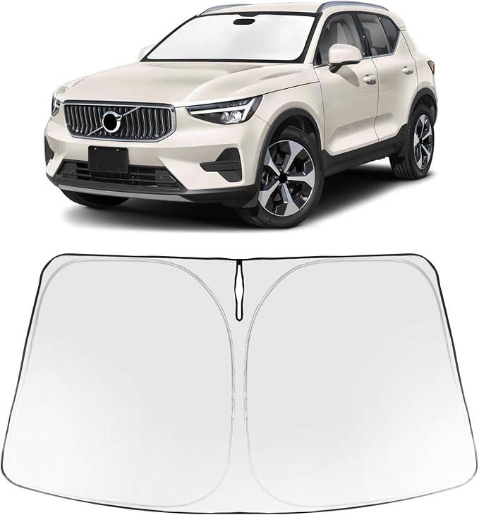 Proadsy 2026 Upgrade Front Windshield Sun Shade Foldable Sunshade Protector Sun Visor Custom Fit Chrysler 300 300C 2011-2023 Accessories