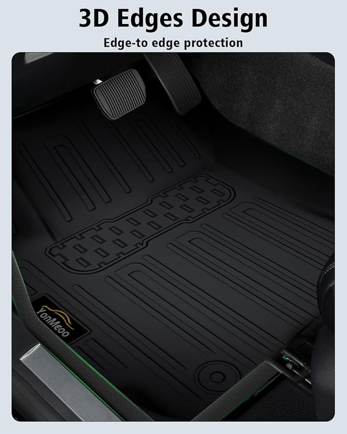 Floor Mats & Cargo Liner Custom Fit for Kia K4 Hatchback 2026 (Not for K4 Sedan) All Weather TPE Rubber Floor Liners Full Set Automotive Mat for K4 Hatchback Accessories