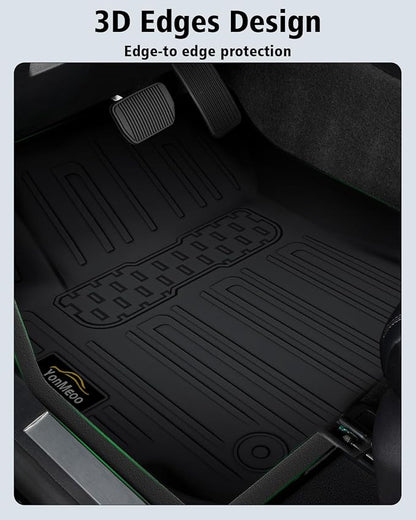 Floor Mats & Cargo Liner Custom Fit for Kia K4 Hatchback 2026 (Not for K4 Sedan) All Weather TPE Rubber Floor Liners Full Set Automotive Mat for K4 Hatchback Accessories