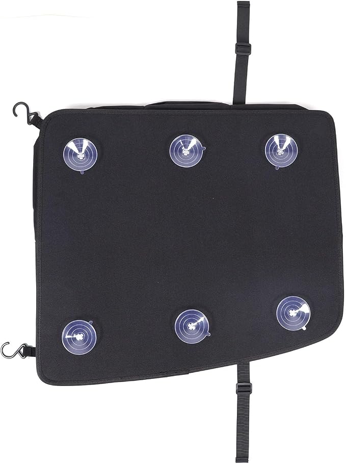 Car Sunroof Organizer Bag Compatible with 2024 2025 2026 Hummer EV Hardtop Roof Panel Storage Bag Waterproof Foldable Multi-Function Car Rooftop Carrier Sunroof Storage Bags (Front Left Side)