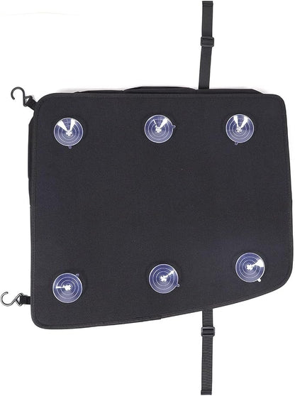 Car Sunroof Organizer Bag Compatible with 2024 2025 2026 Hummer EV Hardtop Roof Panel Storage Bag Waterproof Foldable Multi-Function Car Rooftop Carrier Sunroof Storage Bags (Front Left Side)