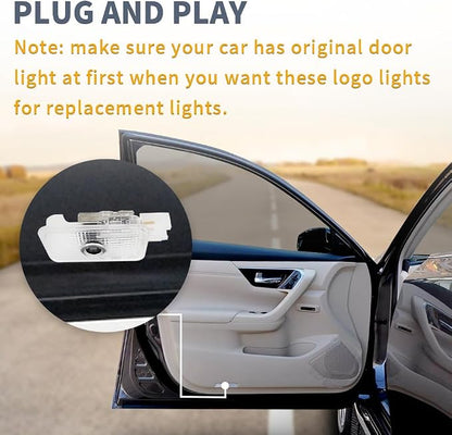 LAST CALL 2Pcs Door Lights Logo for Ascent Puddle Lights Car Door Lights Logo Projector Courtesy LED Ghost Shadow Light Projector Lamps Ascent 2019-2025 Accessories (Ascent-HD) (Ascent-HD)
