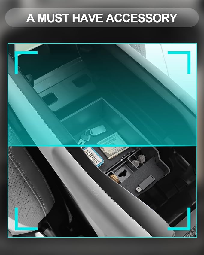 CDEFG for 2026 Mazda CX5 Center Console Organizer Tray for 2026 Mazda CX-5 (S/Select/Preferred/Premium/Premium Plus) Accessories Middle Console Armrest Storage Box Coin Holder
