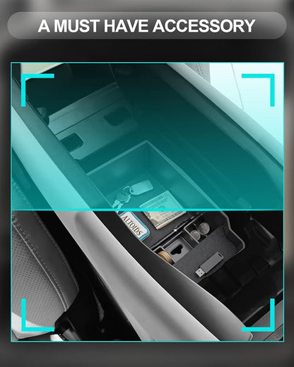 CDEFG for 2026 Mazda CX5 Center Console Organizer Tray for 2026 Mazda CX-5 (S/Select/Preferred/Premium/Premium Plus) Accessories Middle Console Armrest Storage Box Coin Holder