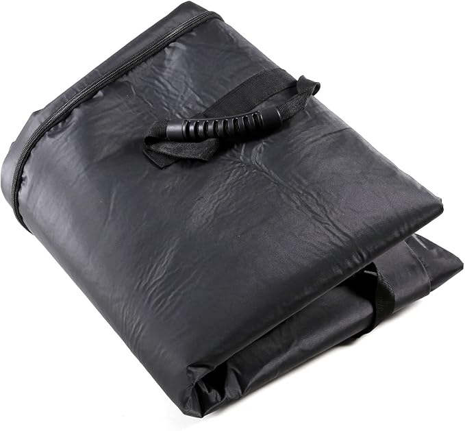 Hardtop Removable Roof Panel Storage Bag Compatible with Corvette C8 Coupe Stingray 2020 2021 2022 2023 2024 2025 (Manual Sunroof) Black Leather Interior Organizer Accessories
