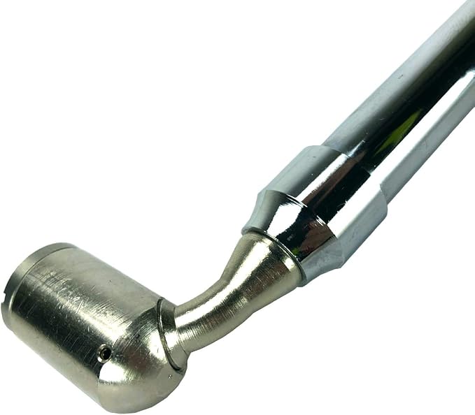 Haltec GA-255 Large Bore Swivel Foot Air Gauge 360 Degree Swivel 10-150 psi