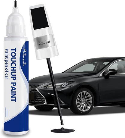 Caviar(223) Touch Up Paint for Lexus-Exact Match–Chips and Nicks Car Paint Scratch Repair Kit Automotive Paint Pen for 2025 ES/2024 IS/2024 LS/2025 UX HYBRID/NX/2024 RX/GX/RZ/LX