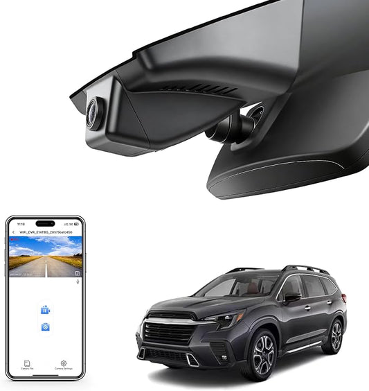 Mangoal 4K Dash Cam Custom fit for Subaru Ascent 2023 2024 2025 2026 (Model B),Limited Onyx Edition Premium Touring etc, Integrated OEM Look, UHD 2160P Video, App & WiFi, GPS, 64GB Card