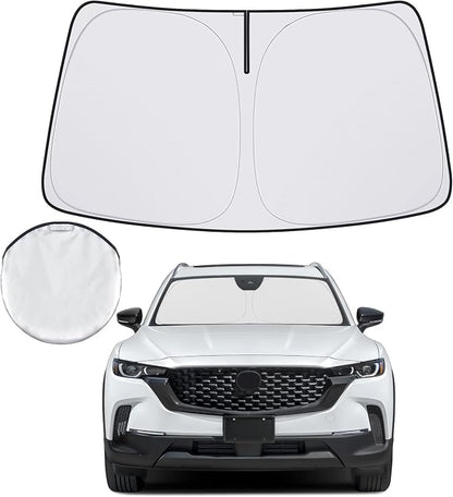 Windshield Sun Shade Compatible for Mazda CX-50 CX50 2023 2024 2025 2026 Accessories Sunshade Shield Protector
