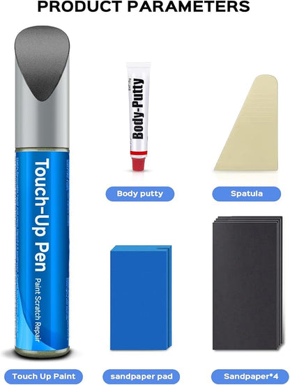 Dark Graphite(A90) for BMW Car Touch Up Paint Kit,Exact Match Car Scratch Repair Touch Up Paint Kit(Dark Graphite Metallic for 2019-2020 X5/X4/iX3/X2/X1)