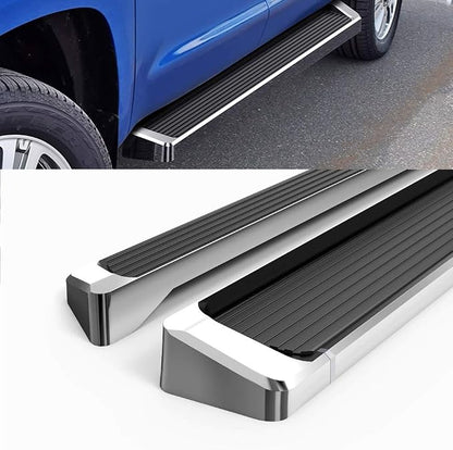 APS Running Boards Style Compatible with Toyota Tundra 2007-2021 CrewMax (Nerf Bars Side Steps Side Bars)
