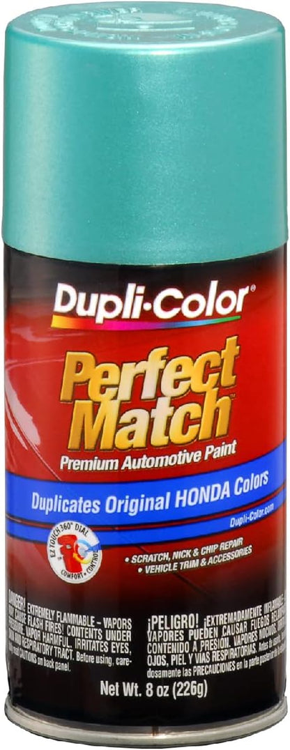 Dupli-Color EBHA09067 Perfect Match Automotive Spray Paint – Honda Hampsted Green Metallic, BG11M – 8 oz. Aerosol Can