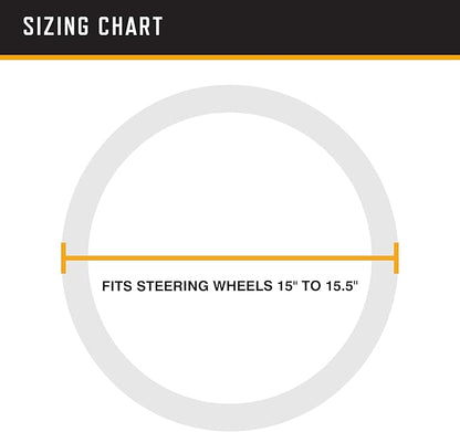 Browning Universal Fit Steering Wheel Cover for Car, Truck, and SUV, Durable Steering Wheel Protection, Arms Co. (Tan Duck Camo SIOC)