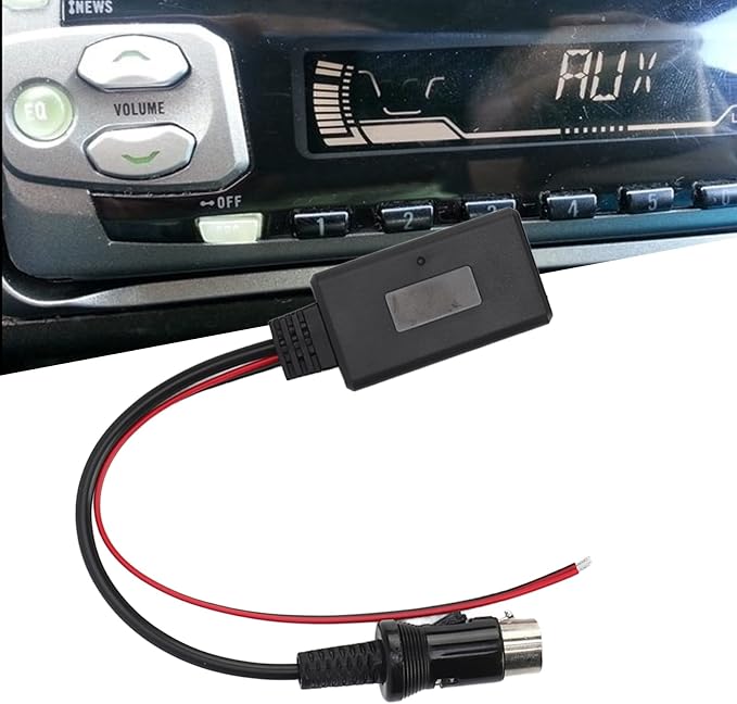 13 Pin Bluetooth Module Music Adapter Aux Audio Cable Fit for Kenwood KRC 553 CA C2AX KCA IP500 CA C1AX