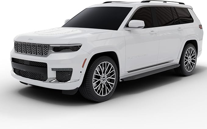 Vanguard Black F6 Style Running Boards | Compatible with 22-26 Jeep Grand Cherokee / 21-26 Grand Cherokee L