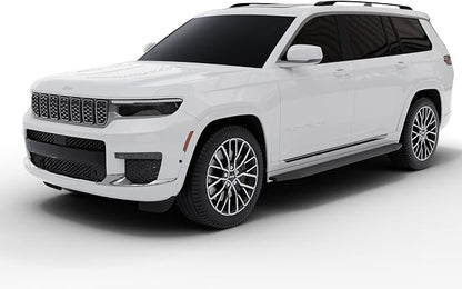 Vanguard Black F6 Style Running Boards | Compatible with 22-26 Jeep Grand Cherokee / 21-26 Grand Cherokee L