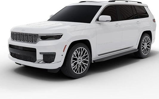 Vanguard Black F6 Style Running Boards | Compatible with 22-26 Jeep Grand Cherokee / 21-26 Grand Cherokee L