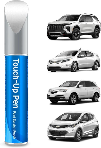 GAZ/WA8624/50U/50 Summit/Olympic/Interstellar White Touch Up Paint Compatible with Chevrolet GMC Buick CadillacExact Match Touch Up Paint Car Scratch Repair