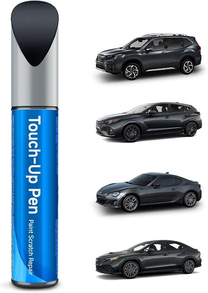 61K Dark Gray Metallic Compatible with Subaru Exact Match Touch Up Paint Car Scratch Repair