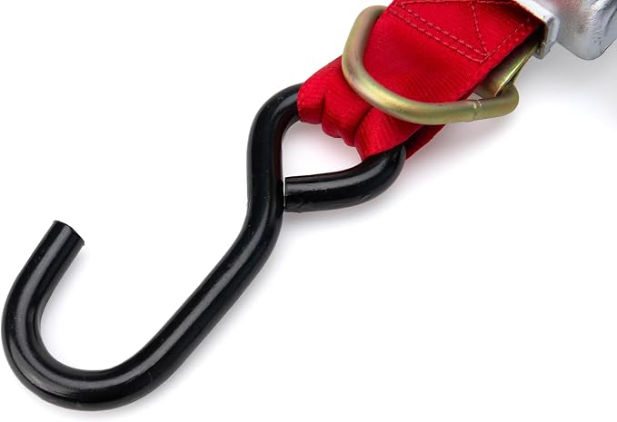 Sure-Lok FF628S-4C FF600 Series Wheelchair Retractor Kit | A-Track Fittings (Series A) | 4-Pack (2 Right / 2 Left) | S-Hook | Semi-Automatic Tensioning | ADA Compliant
