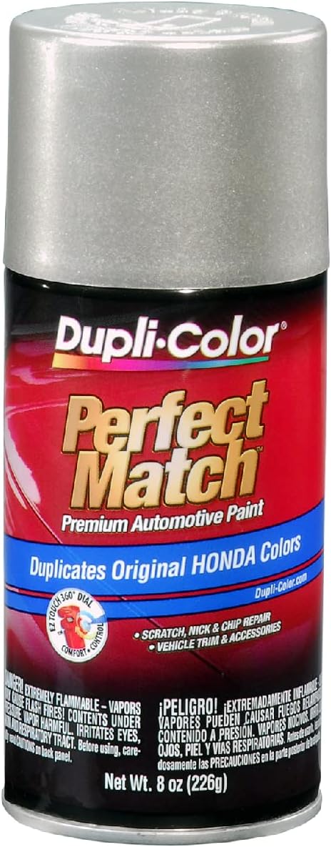 Dupli-Color EBHA09687 Perfect Match Automotive Spray Paint – Honda Heather Mist Metallic, YR508M-3 – 8 oz. Aerosol Can