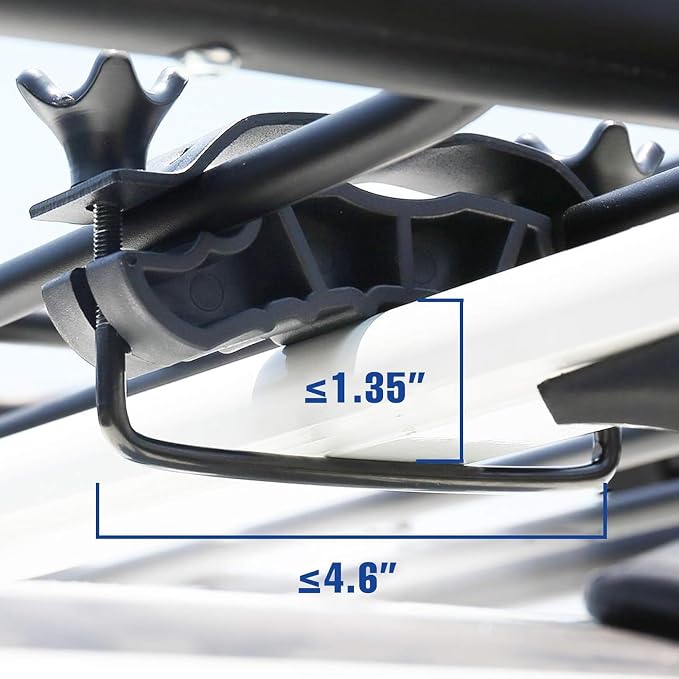 64"x39" Universal Roof Rack Basket with Net, Strap, Wind Fariring, Heavy-Duty Roof Rack Cargo Carrier up to 250 lbs, Weather-Resistant for SUV/Truck/Jeep/Camping/Travel