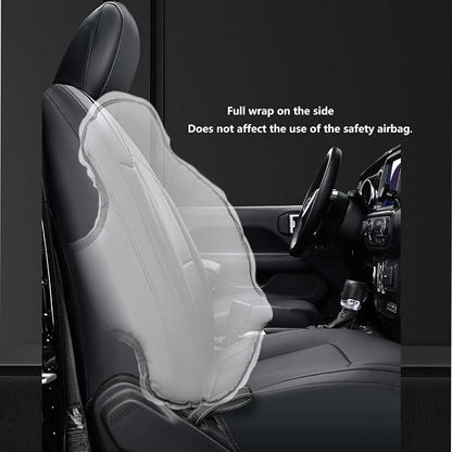Seat Covers Custom Fit for Chevrolet Camaro 2010-2015 5th Gen Camaro LT LS SS Coupe Model Faux Leather Seat Covers…