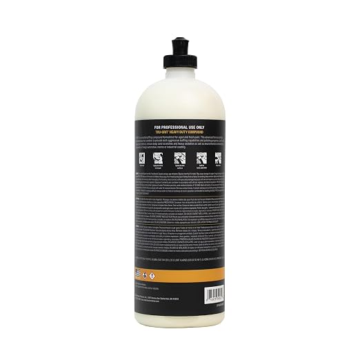 Malco Tru Grit - Heavy Duty Buffing and Polishing Compound for Cars/Automotive Paint Correction and Detailing/Removes 1000-1500 Grit Sand Scratches / 32 Oz. (120032)