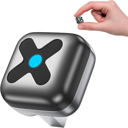 Ultra Mini Android Auto & CarPlay Wireless Adapter, Latest A9 Chip 5.8GHZ WiFi, 5.4 Bluetooth, 3-5s Auto Connect, USB-C/USB-A/Extension Cable, Compatible with iOS10+, Android 10+, CE/ROHS/FCC