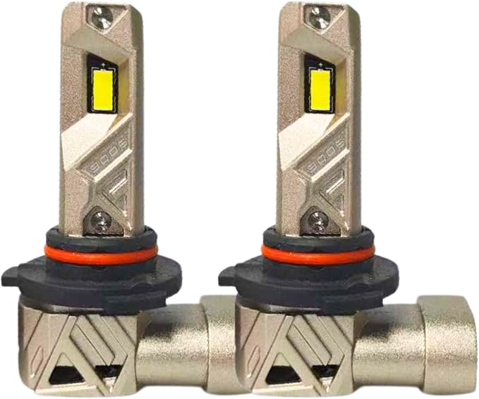 SEALIGHT 9005/HB3 LED Bulbs, 96000LM S6 Pro 9005 Bulb with 2026 8th LED-Chips, 80000H+ Lifespan HB3 Driving Light, 6500K White 1000% Bright Fog Light,1:1 Plug and Play, Pack of 2