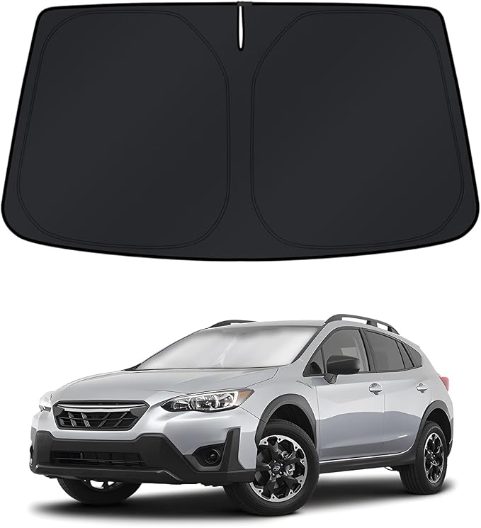 KUST Windshield Sun Shade for Subaru Crosstrek 2024 2025 2026 Accessories Window Sunshade Sun Visor Protector Foldable Blocks UV Rays Keep Car Cooler