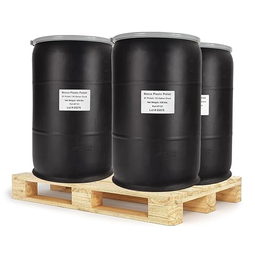 NOVUS 7151 | Plastic Clean & Shine #1 | 53 Gallon Drum