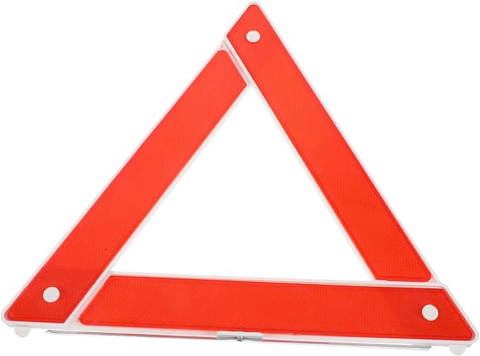 2pcs Portable Emergency Safety Triangle Car Road Safety Kit High Visibility Warning Sign