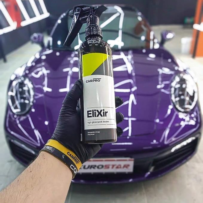 CARPRO Wash Box - 5 Products: Elixir, Reset, Microfiber Mitt, DHydrate Drying Towel & 2 Face No Lint Towel - Everything to Clean Your Car All Season Long, 16 Treatments