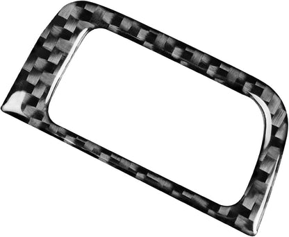 Generic Real Premium Carbon Fiber Sticker Compatible with Audi A3 S3 RS3 8V 2013 2014 2015 2016 2017 2018 2019 Car Trunk Switch Decor Trim Auto Interior Accessories Decal Black, ADAS3R1319