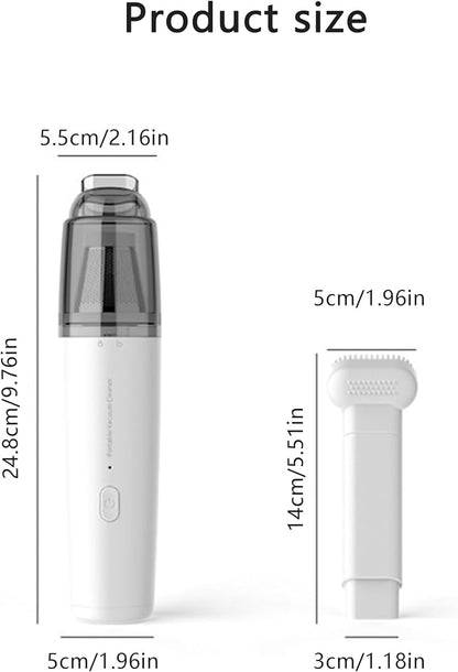 Handheld Vacuum Cordless Car Vacuum with Strong Suction,Handheld vacuum for Quick Cleaning,Small Lightweight Handheld vacuuming, Dust buster cordless rechargeable for Car,Pet Hair,Home and Office